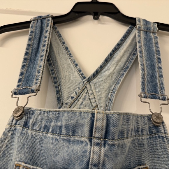 New We The Free Ziggy Square Neck Sleevles Over Alls in color Follow your Heart - Picture 6 of 15